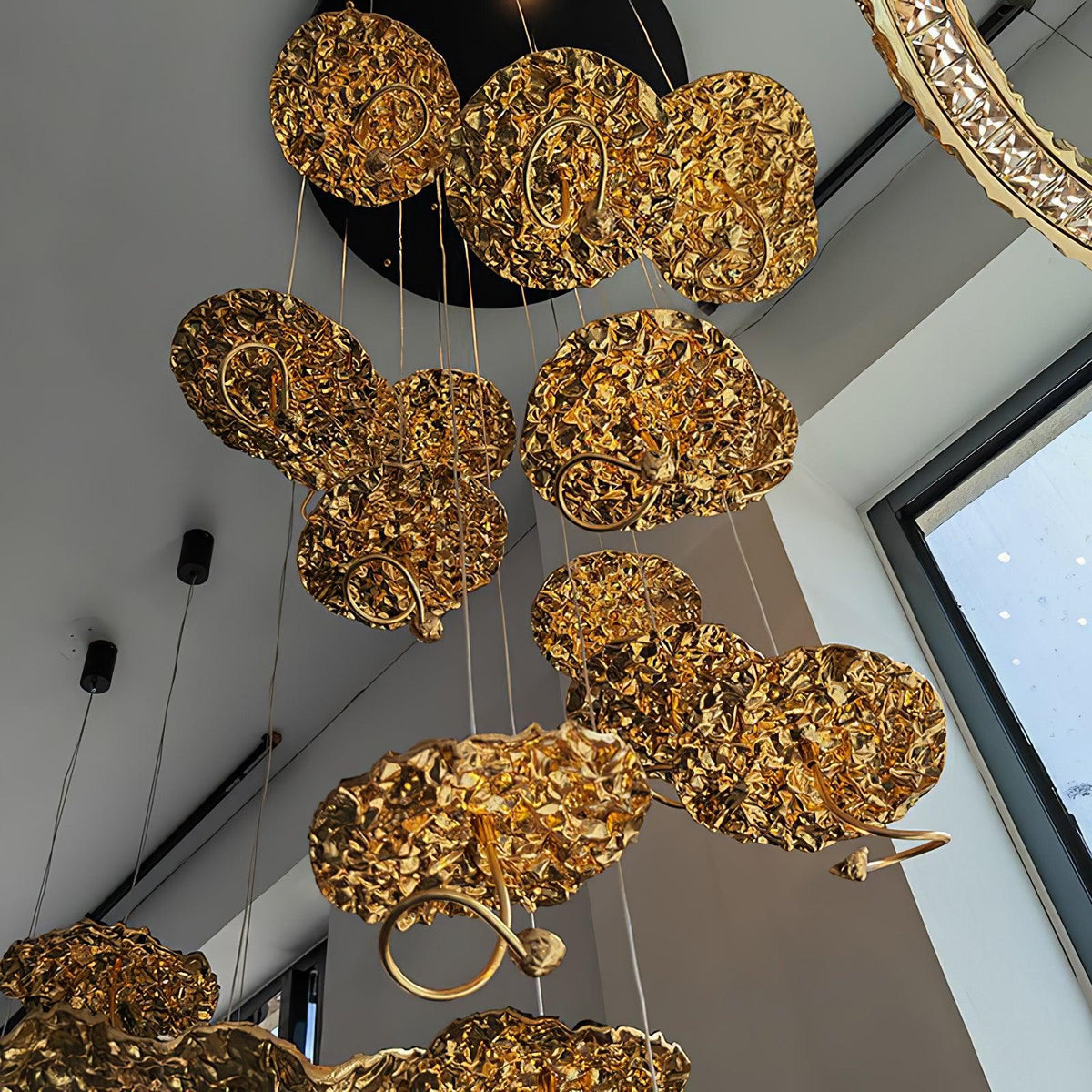 Lustre Joséphine en laiton – vue 35