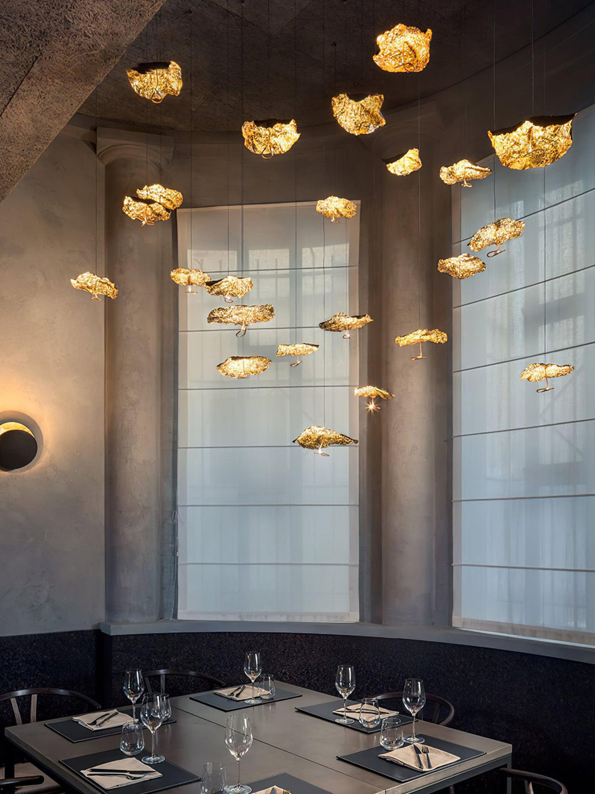 Lustre Joséphine en laiton – vue 37