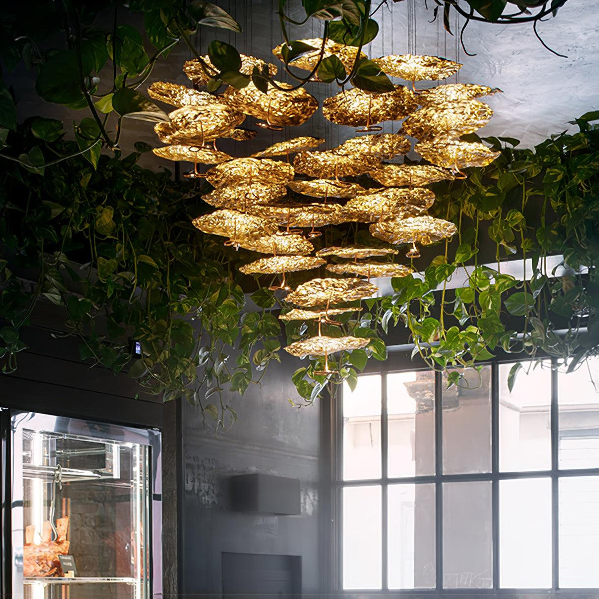 Lustre Joséphine en laiton – vue 28