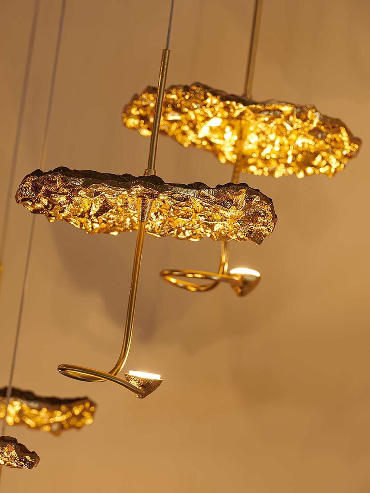 Lustre Joséphine en laiton – vue 34