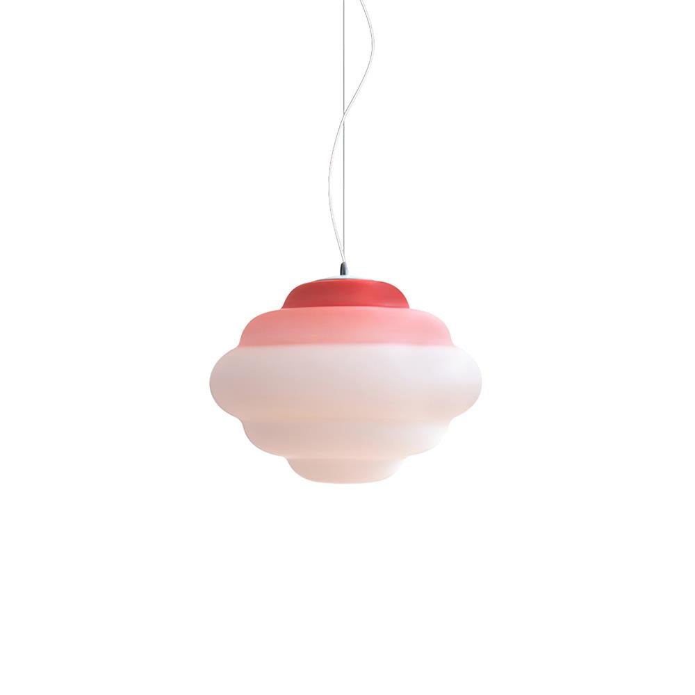 Suspension Lorette en verre et métal – vue 21