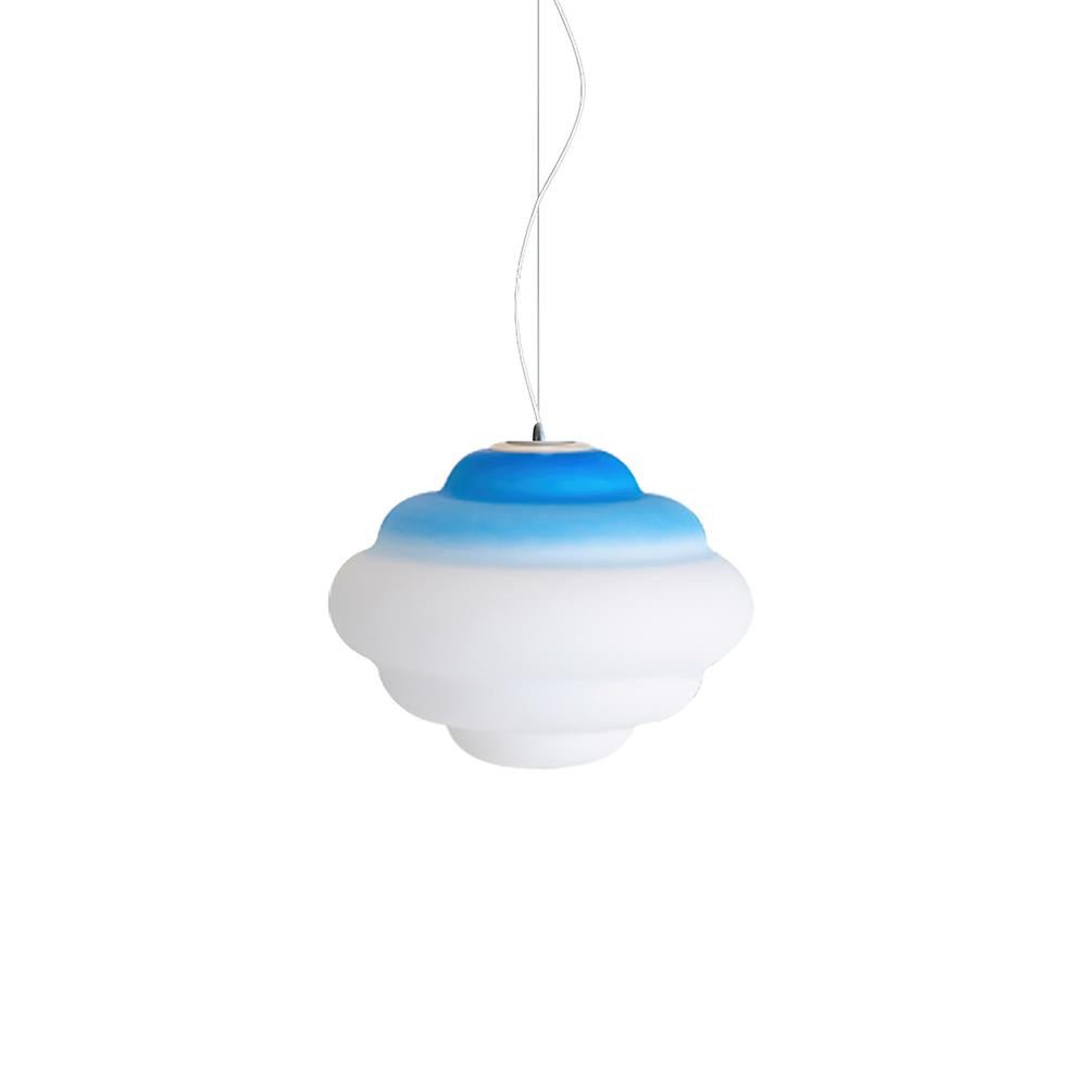 Suspension Lorette en verre et métal – vue 22