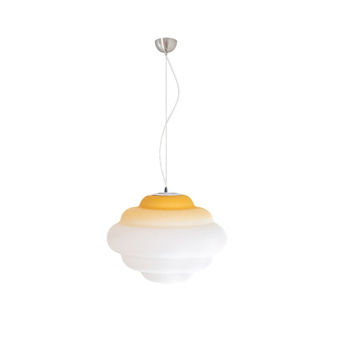 Suspension Lorette en verre et métal – vue 26