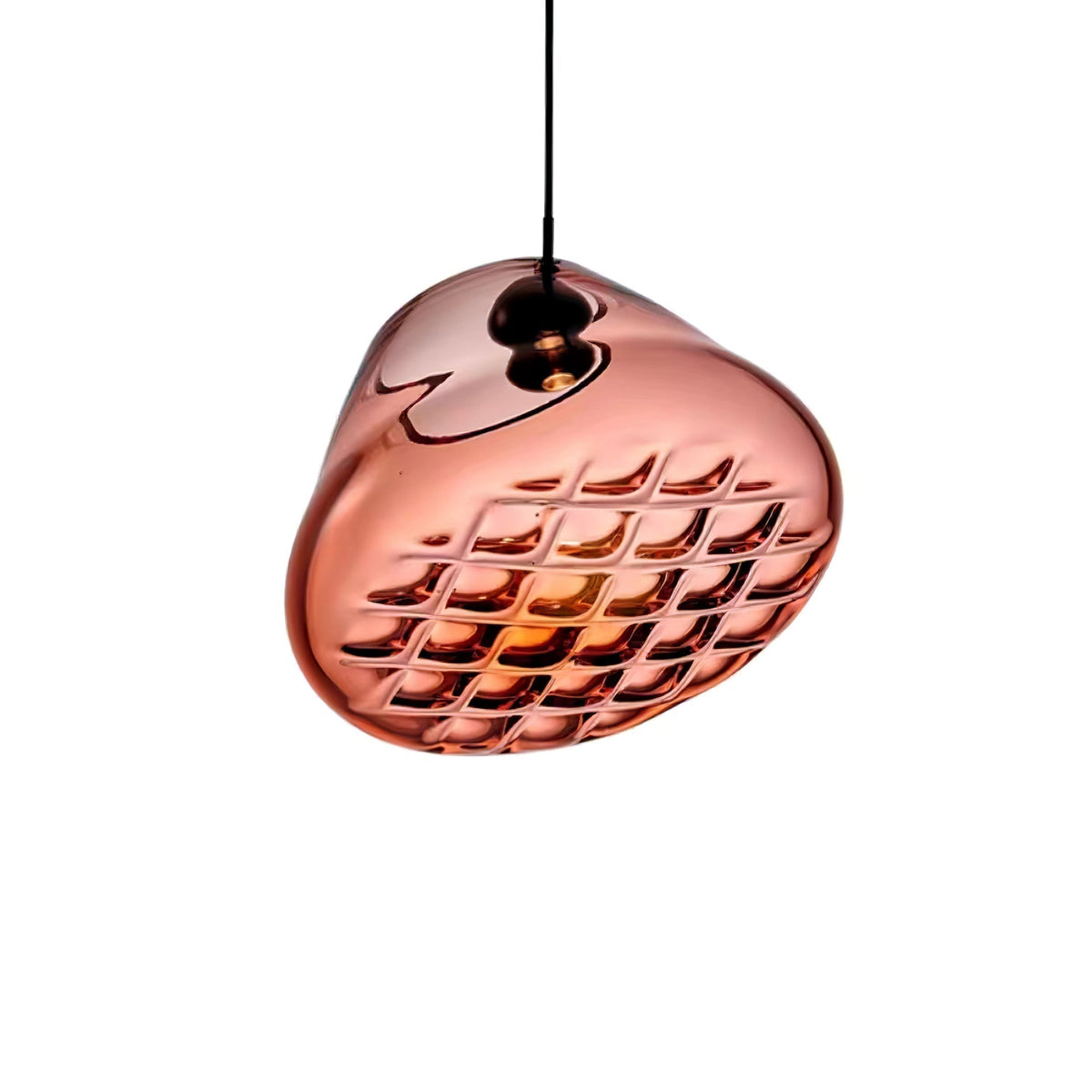 Suspension Florentine en verre et métal – vue 61