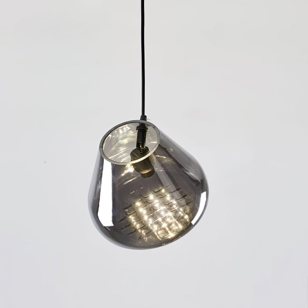 Suspension Florentine en verre et métal – vue 49