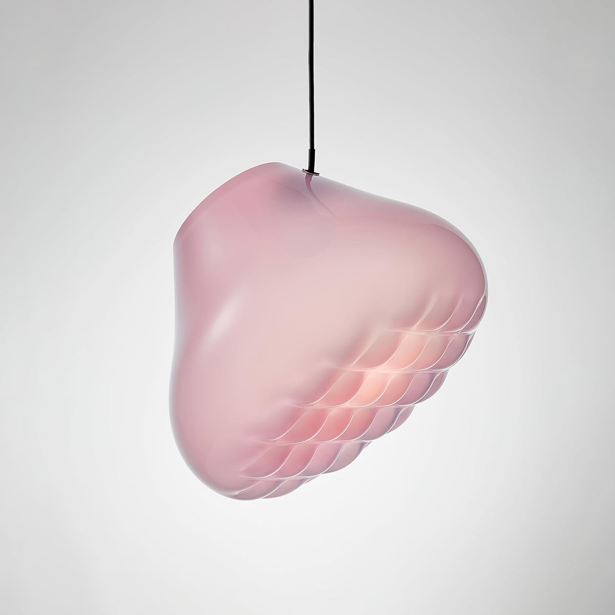 Suspension Florentine en verre et métal – vue 21