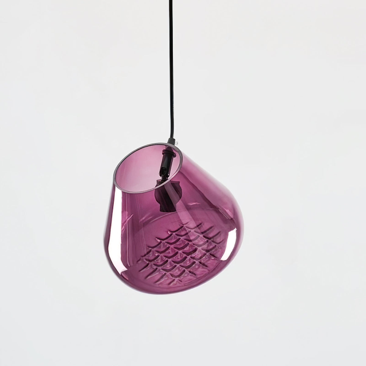 Suspension Florentine en verre et métal – vue 44