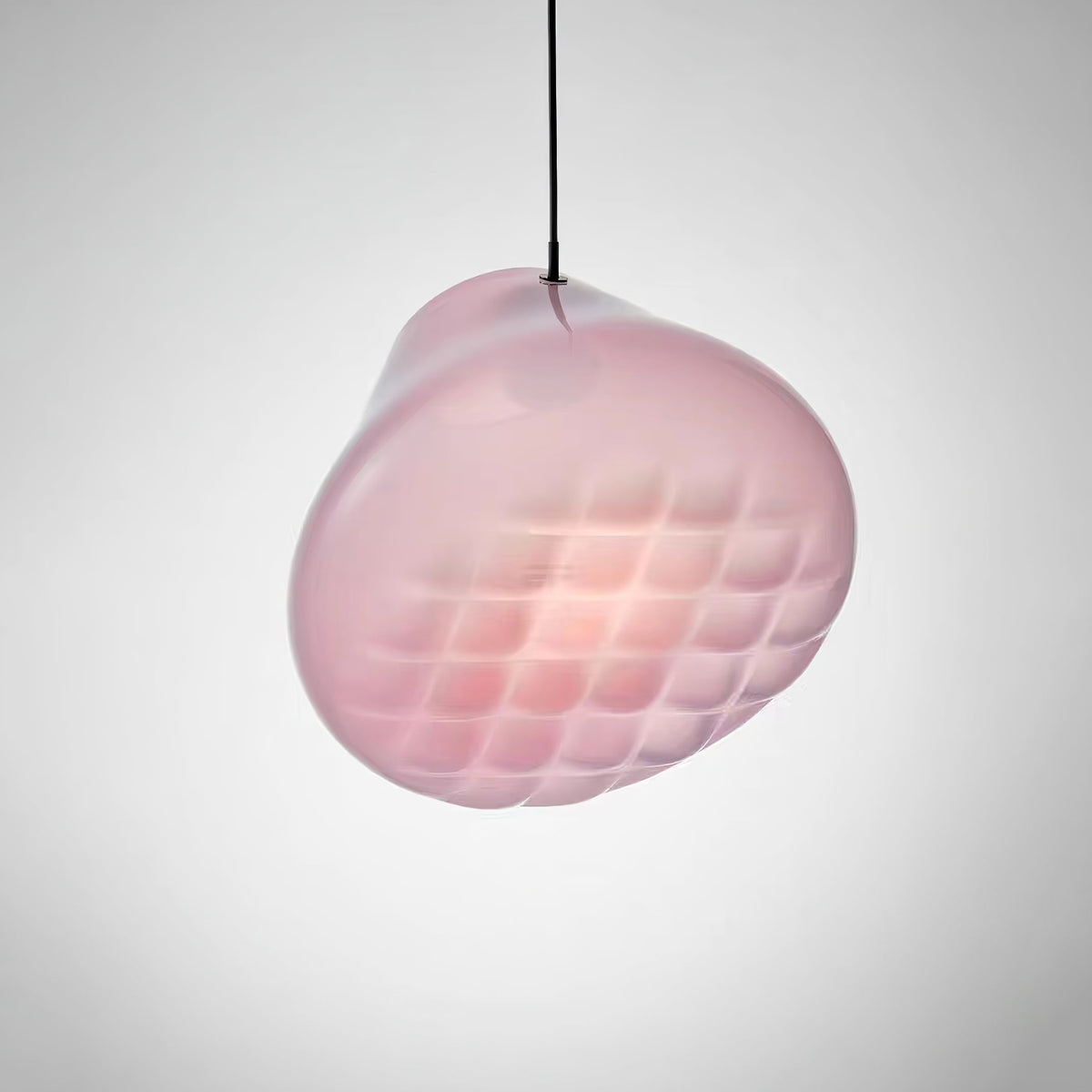 Suspension Florentine en verre et métal – vue 3