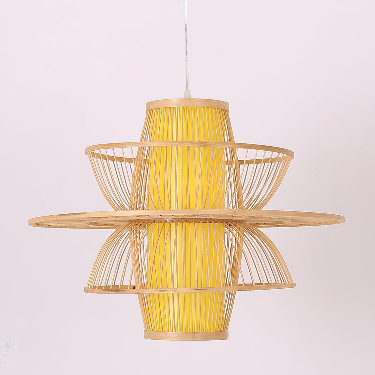 Suspension Tamaris en bambou – vue 14