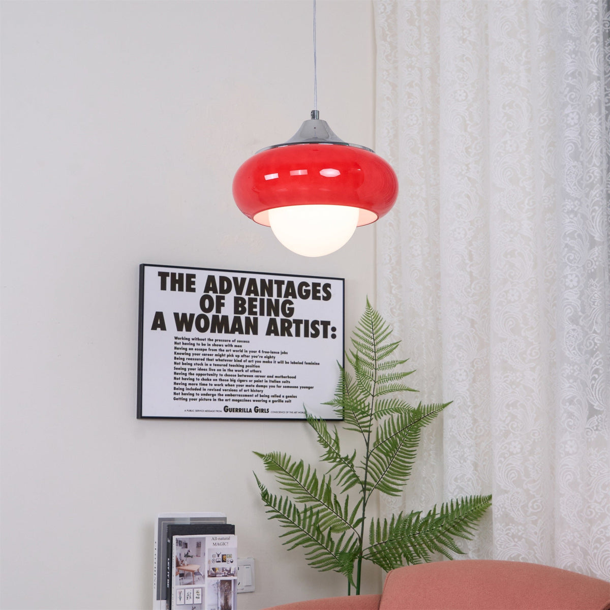 Suspension Julep en verre et métal – vue 35