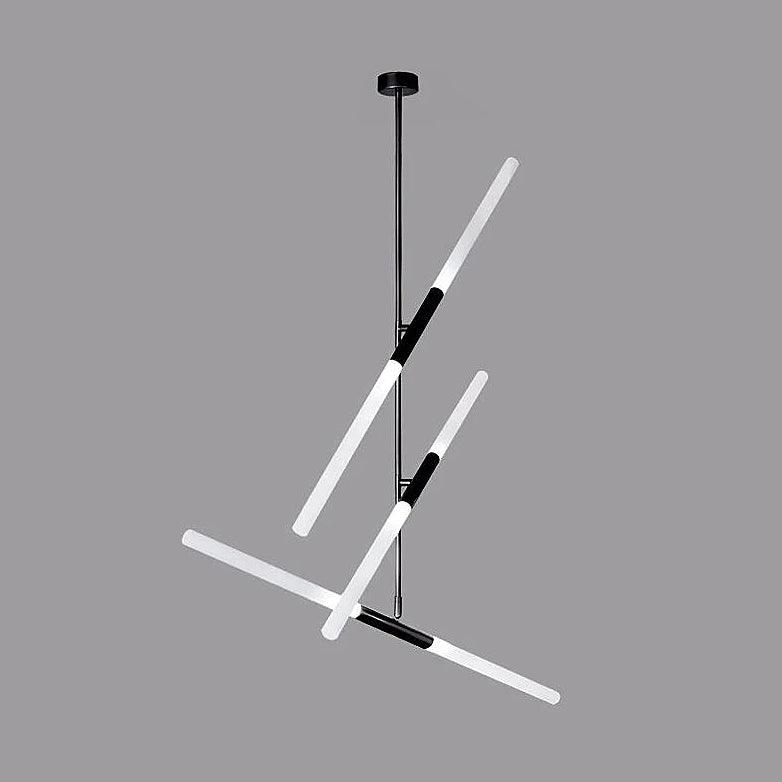 Suspension Renoncule en verre et aluminium – vue 33