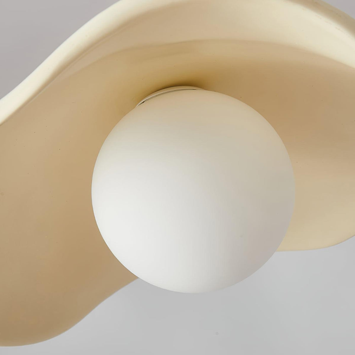 Suspension Églantine en verre et résine – vue 22