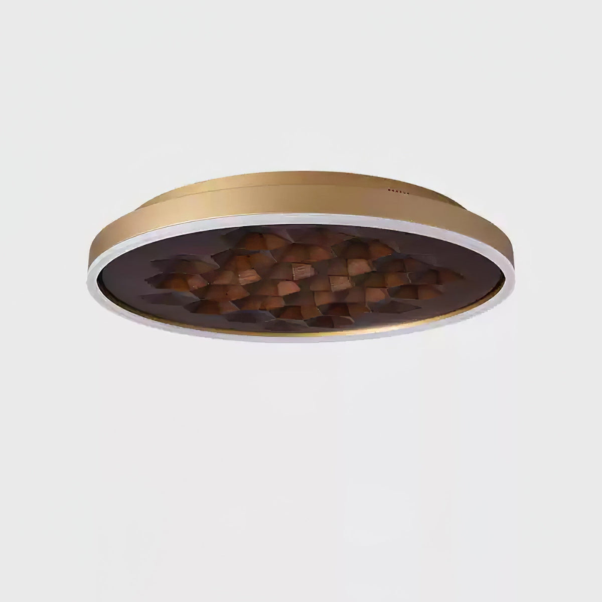 Plafonnier Bréhat en bois et métal – vue 26
