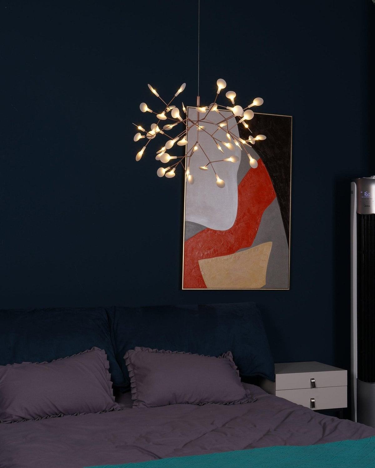 Lustre Papyrus en métal – vue 8