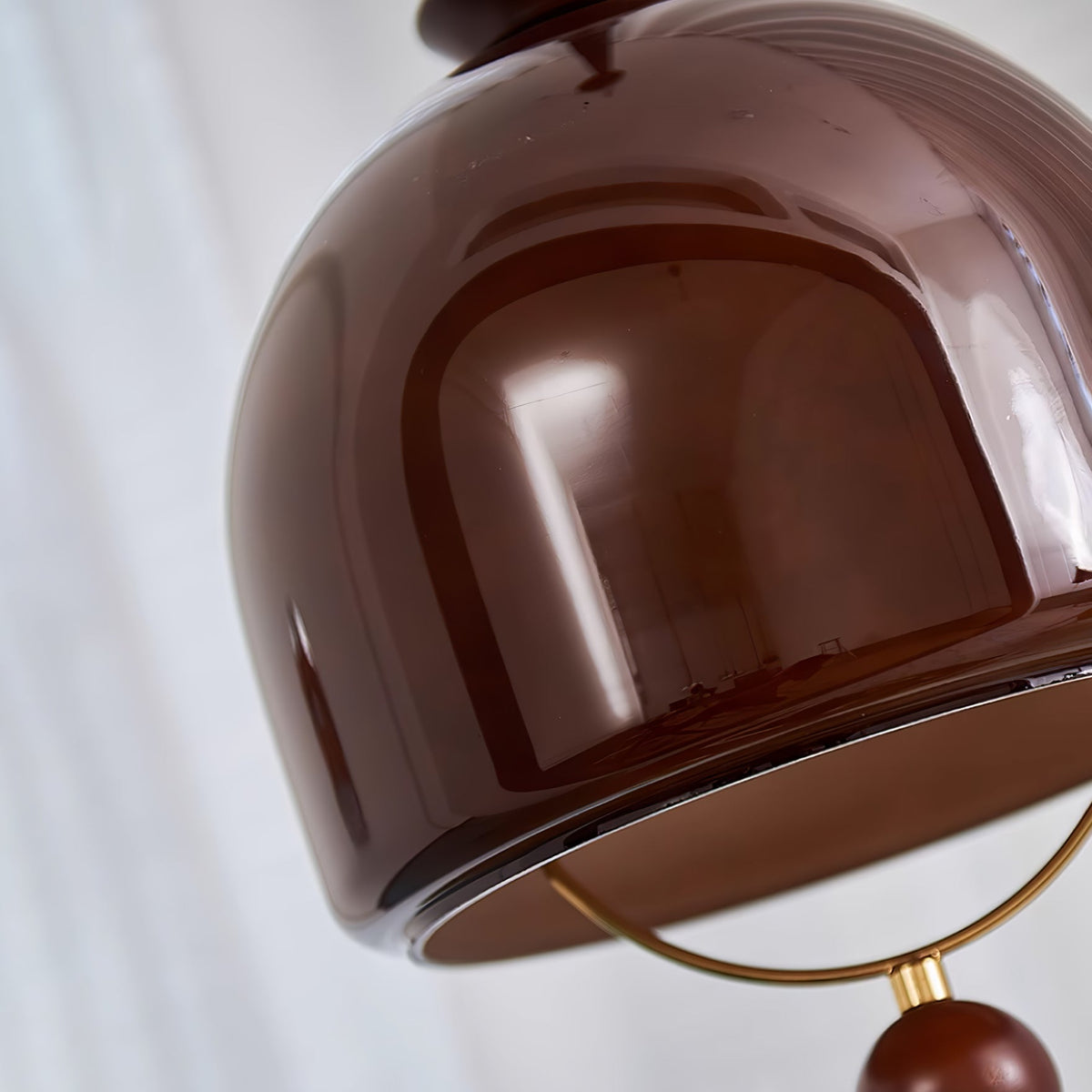 Suspension Topaze en bois et verre – vue 29