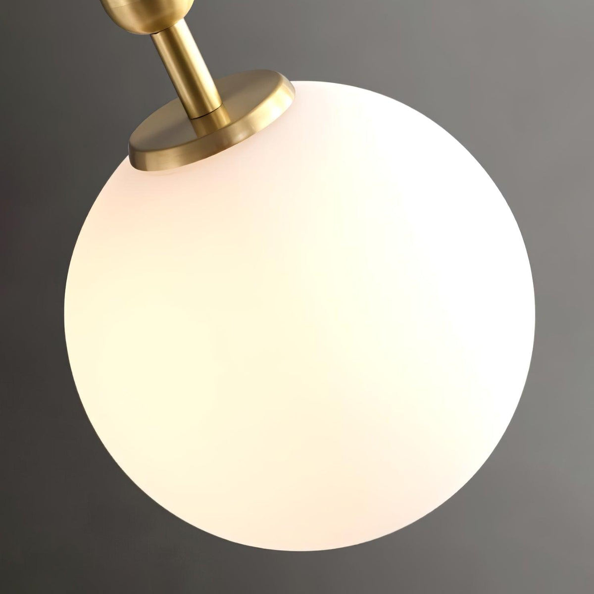 Suspension Grenat en laiton et verre – vue 9