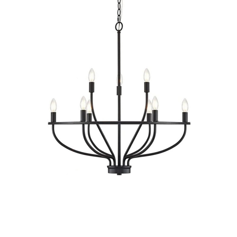 Lustre Diane en laiton – vue 20