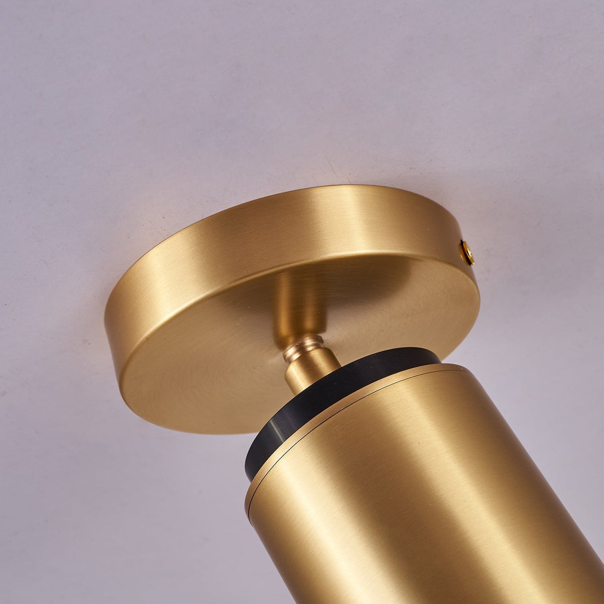 Plafonnier Calypso en laiton – vue 17