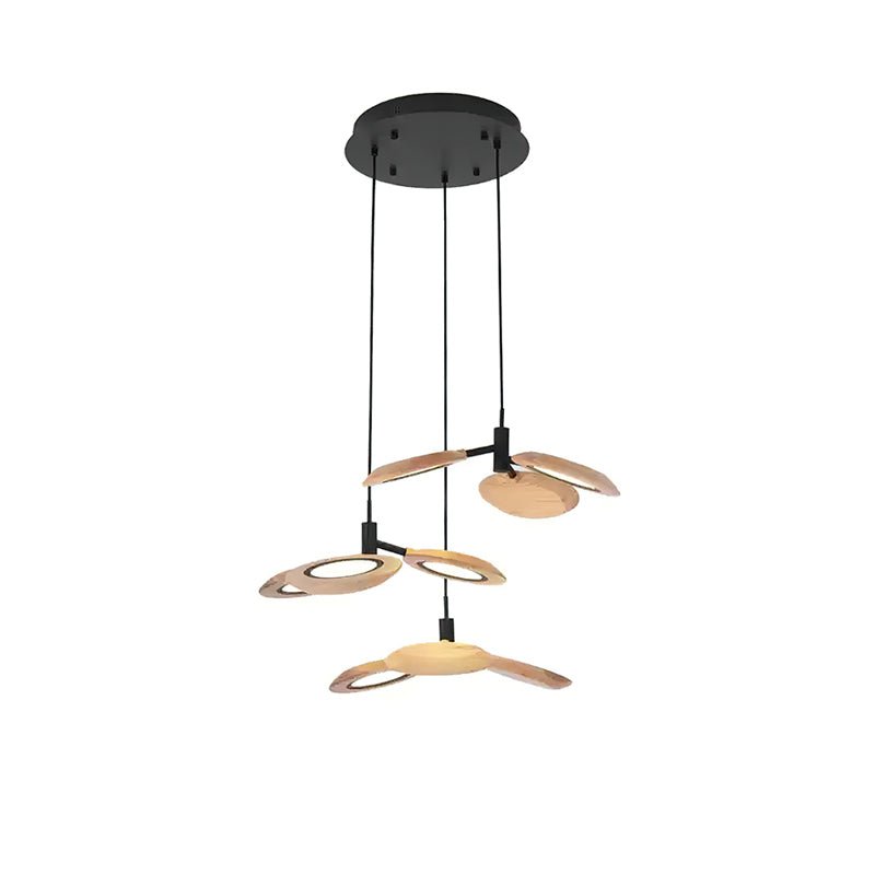 Lustre Sorbier en bois et métal – vue 14