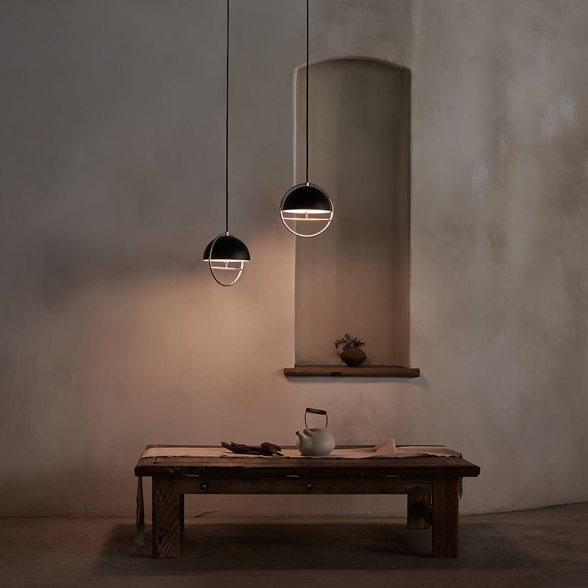 Suspension Liane en fer – vue 15