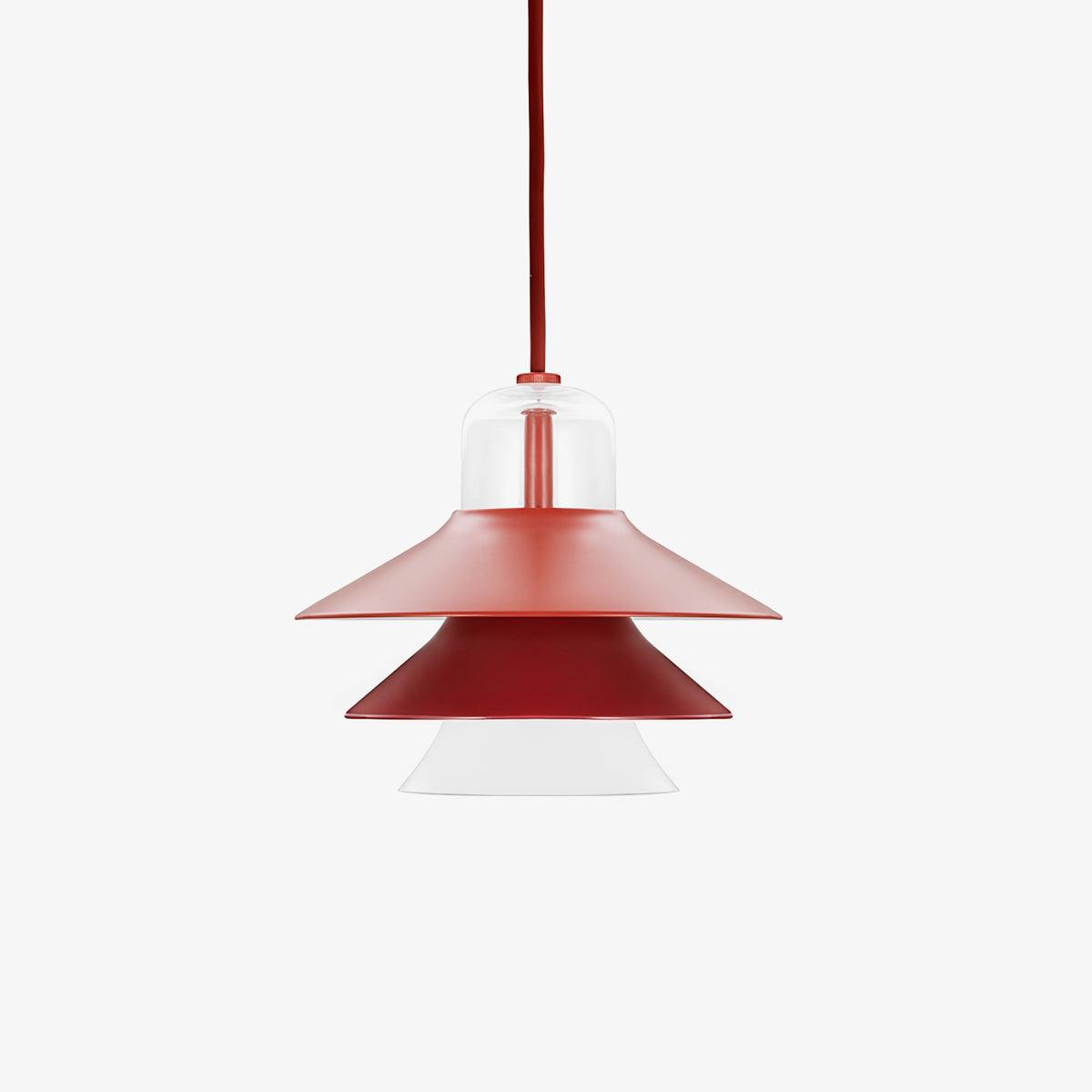 Suspension Éléonore en aluminium et verre – vue 40