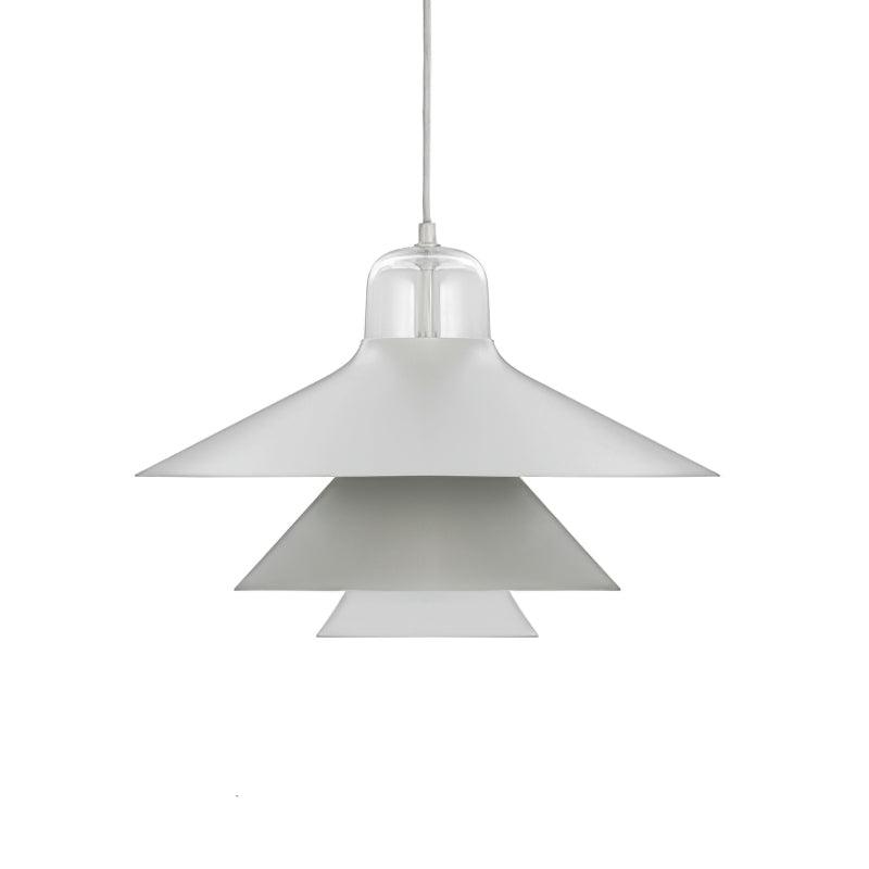 Suspension Éléonore en aluminium et verre – vue 38