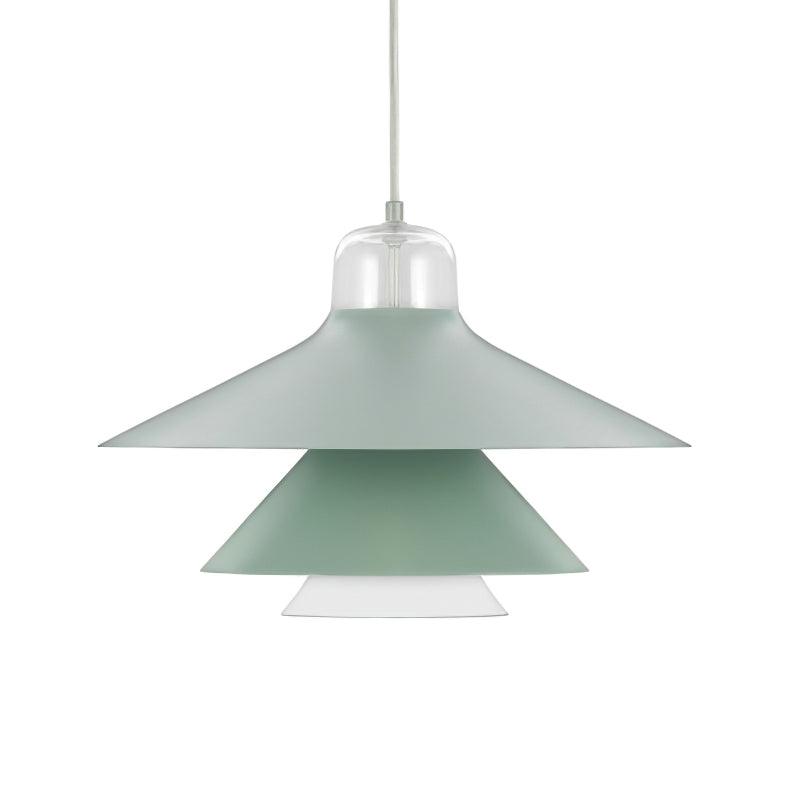 Suspension Éléonore en aluminium et verre – vue 20
