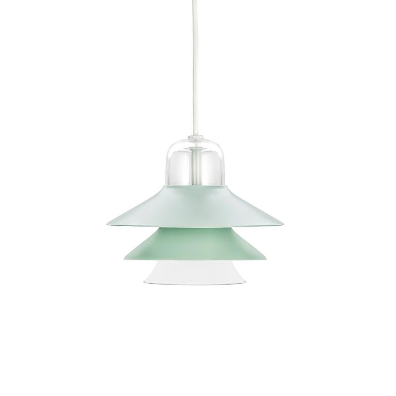 Suspension Éléonore en aluminium et verre – vue 19