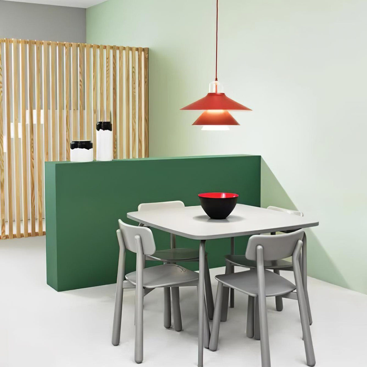 Suspension Éléonore en aluminium et verre – vue 31