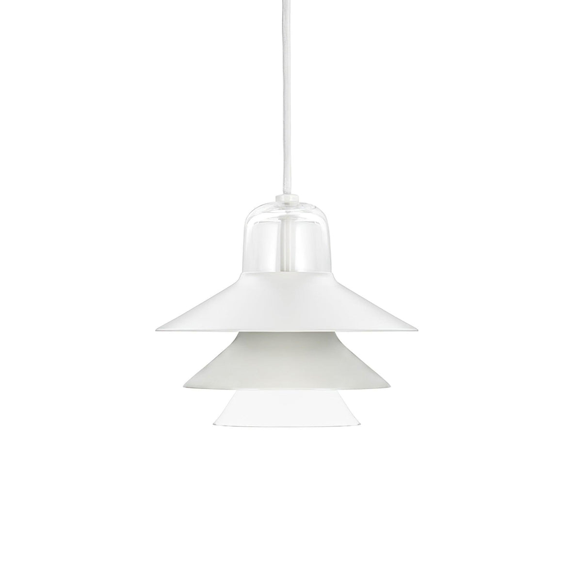 Suspension Éléonore en aluminium et verre – vue 11