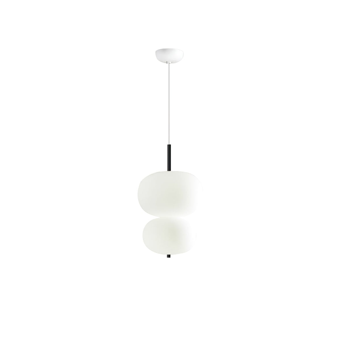 Suspension Ségur en verre et bois – vue 47