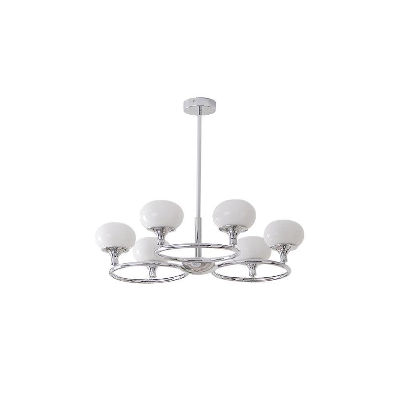 Lustre Rhapsodie en verre et métal – vue 6