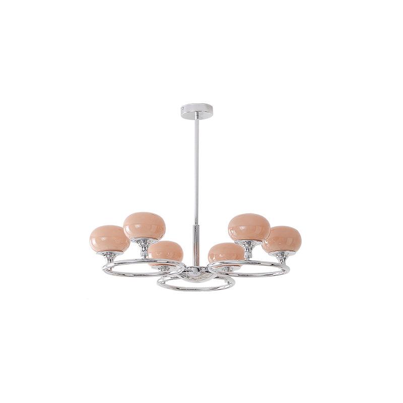 Lustre Rhapsodie en verre et métal – vue 3