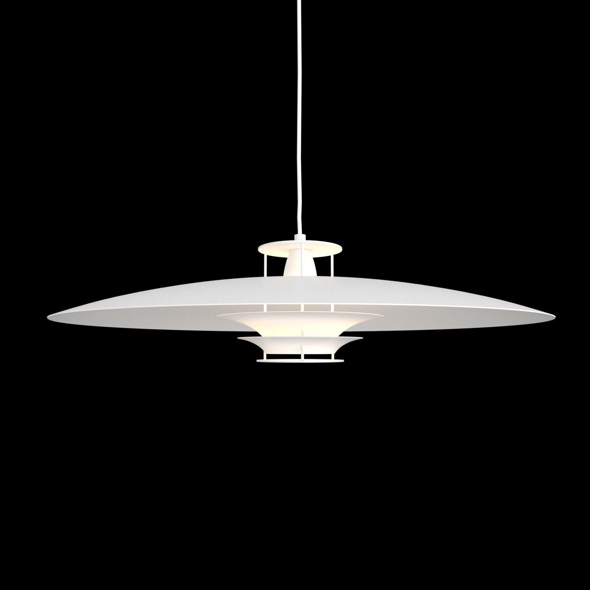 Suspension Cyclamen en aluminium – vue 69