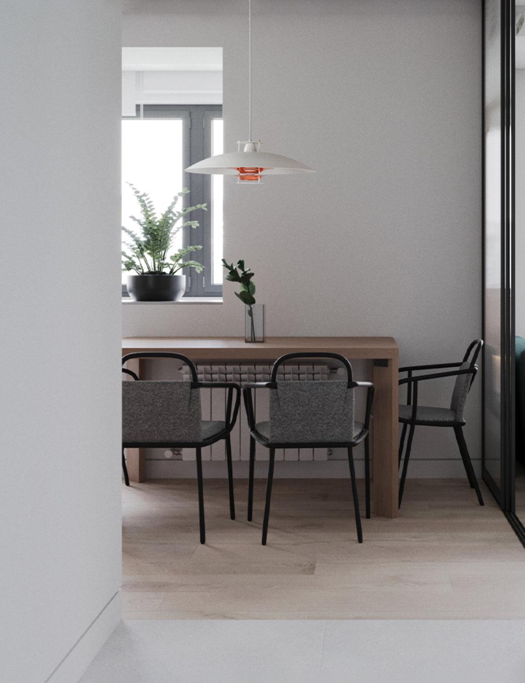 Suspension Cyclamen en aluminium – vue 70