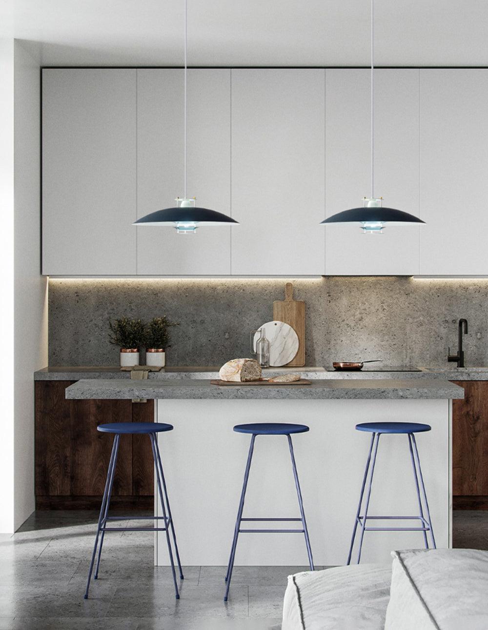 Suspension Cyclamen en aluminium – vue 7