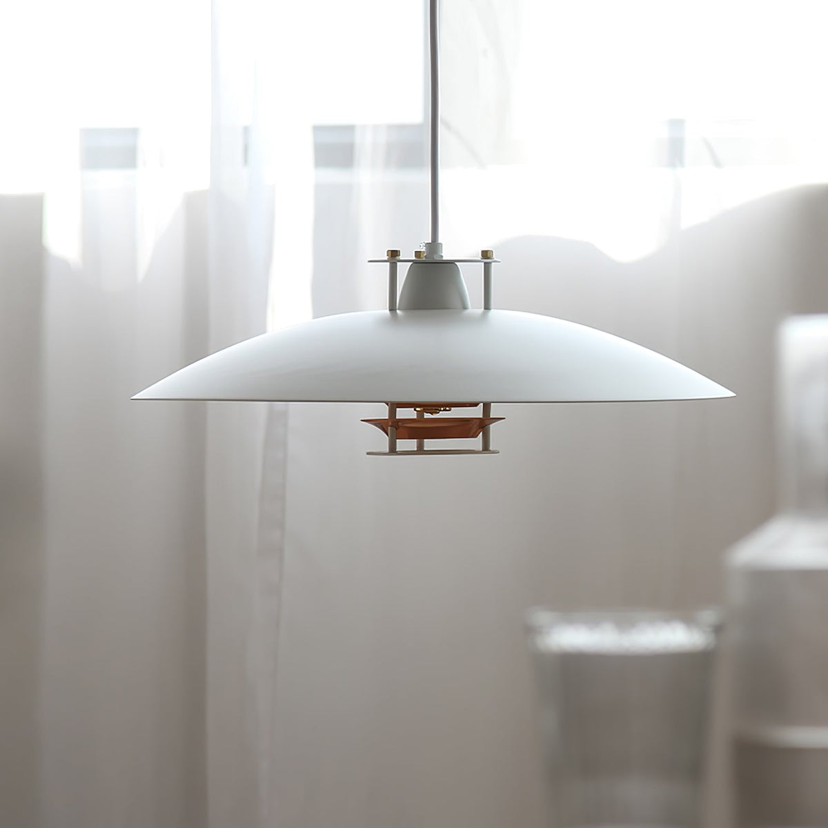 Suspension Cyclamen en aluminium – vue 50