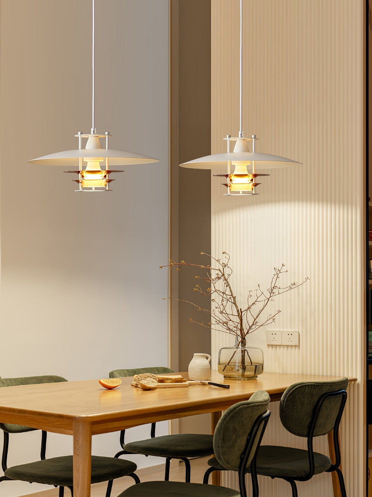 Suspension Cyclamen en aluminium – vue 57