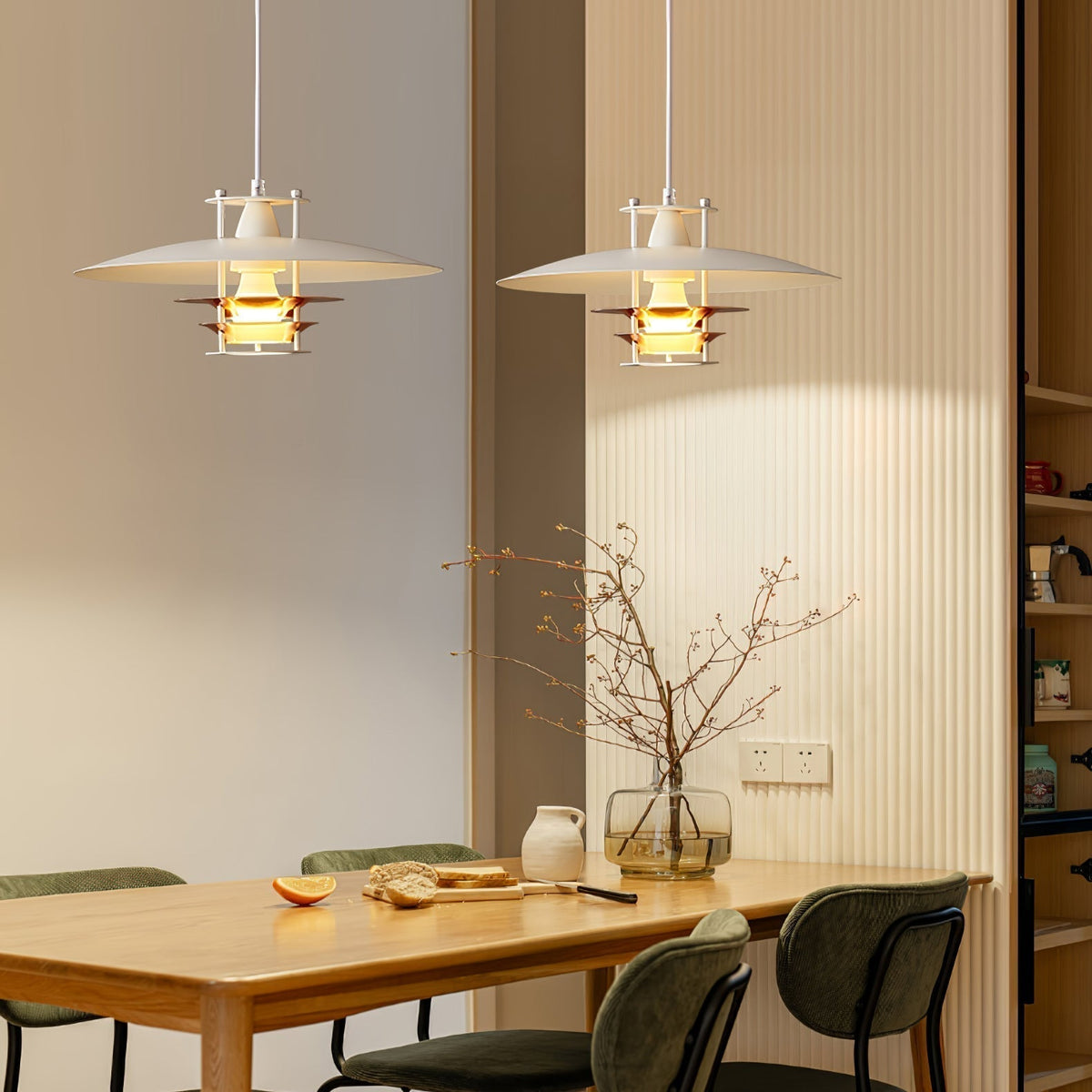Suspension Cyclamen en aluminium – vue 16