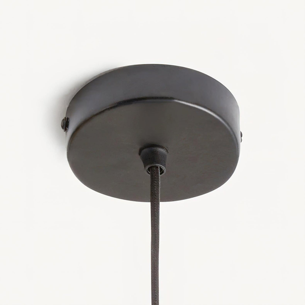 Suspension Vitrine en rotin et métal – vue 16