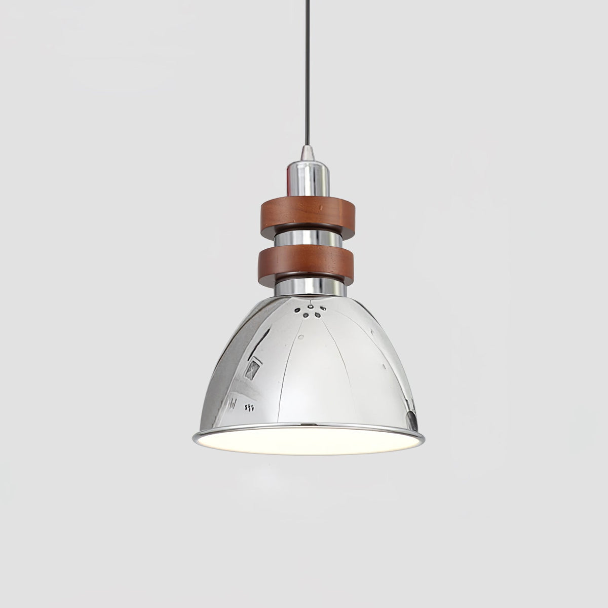 Suspension Volière en noyer et métal – vue 38