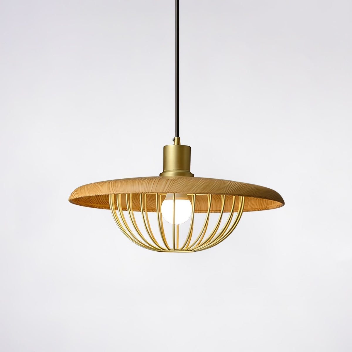 Suspension Allegro en bois et fer – vue 94
