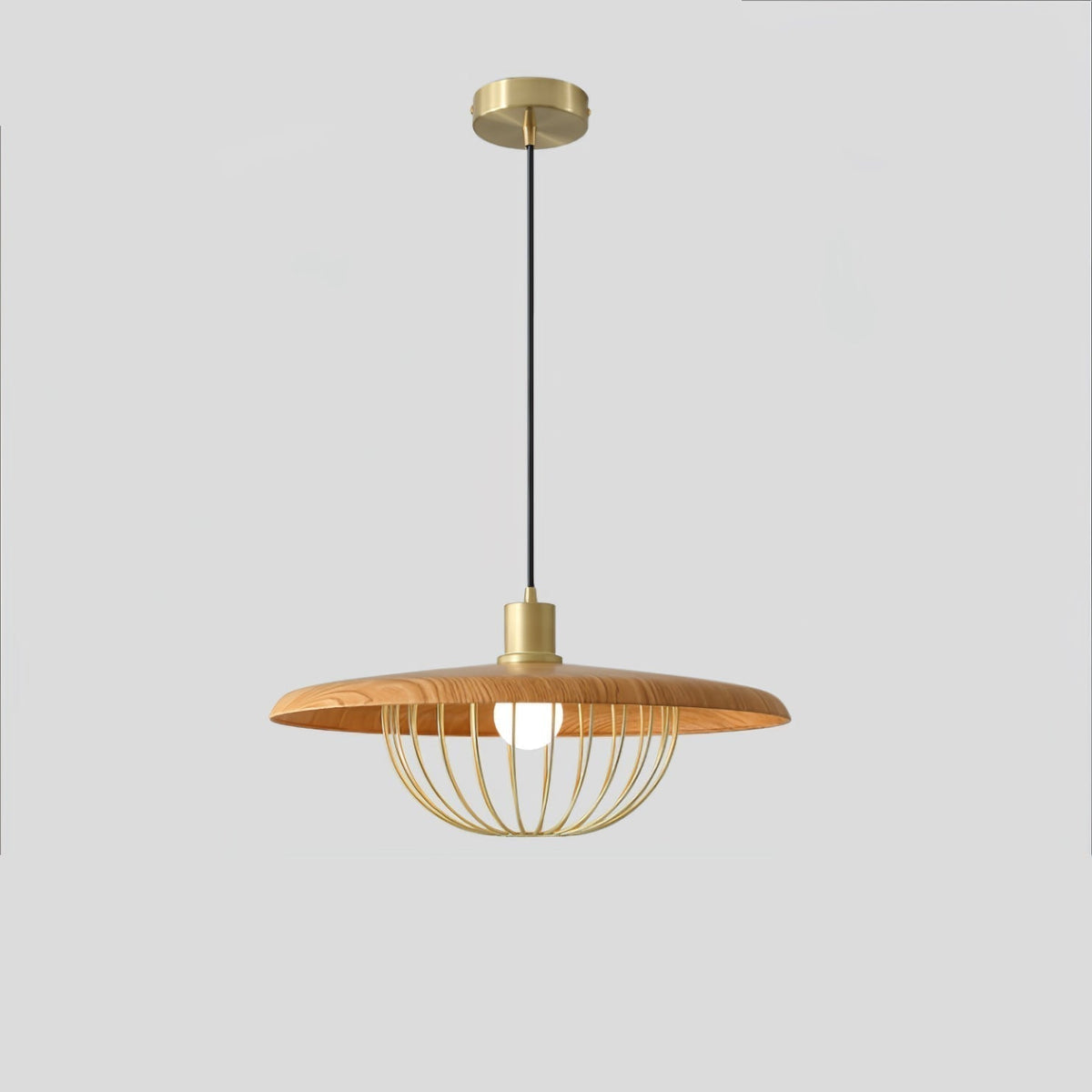 Suspension Allegro en bois et fer – vue 63