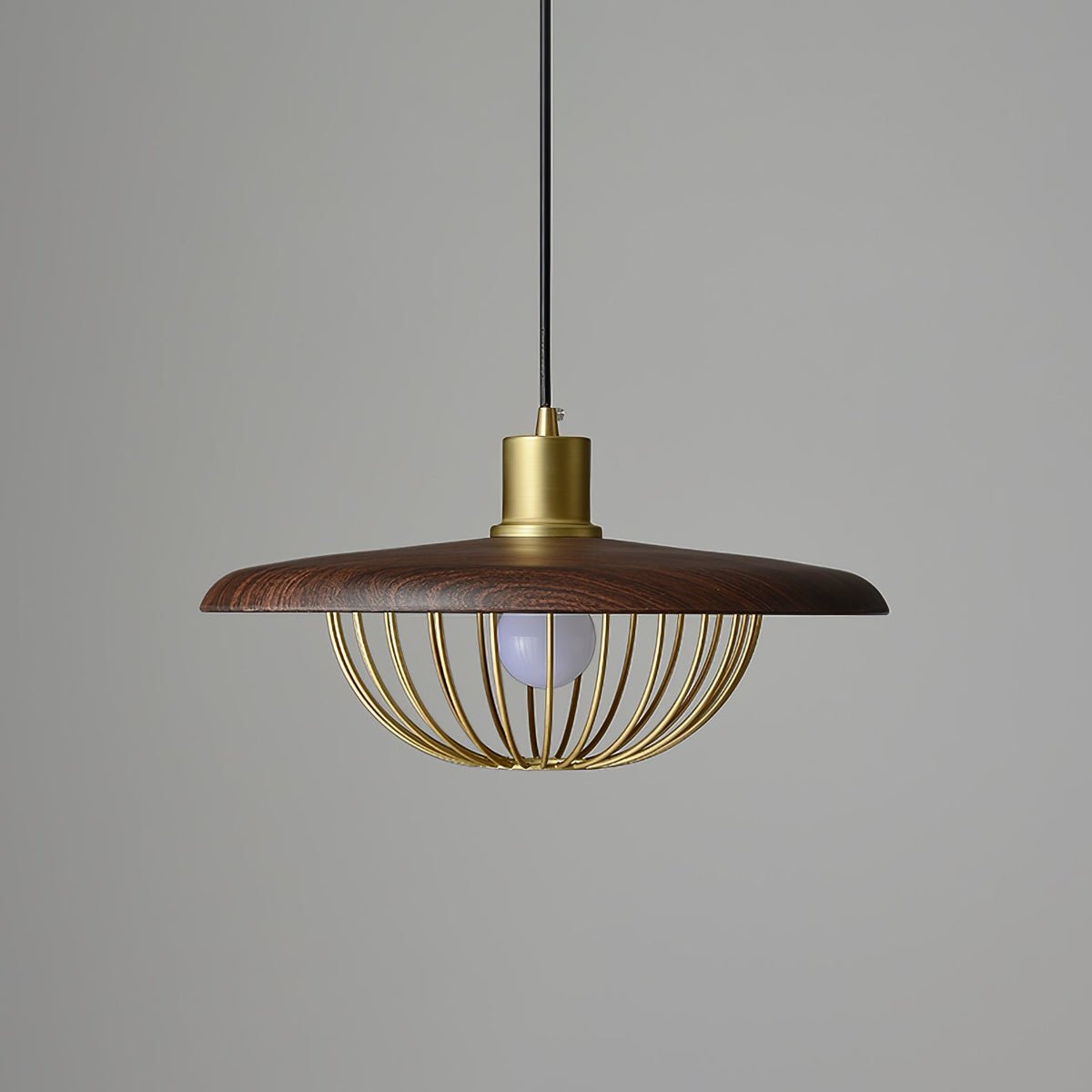 Suspension Allegro en bois et fer – vue 66