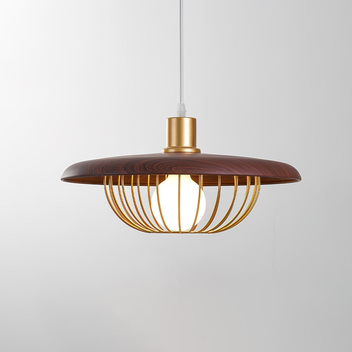 Suspension Allegro en bois et fer – vue 68