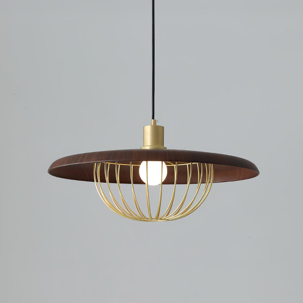 Suspension Allegro en bois et fer – vue 70