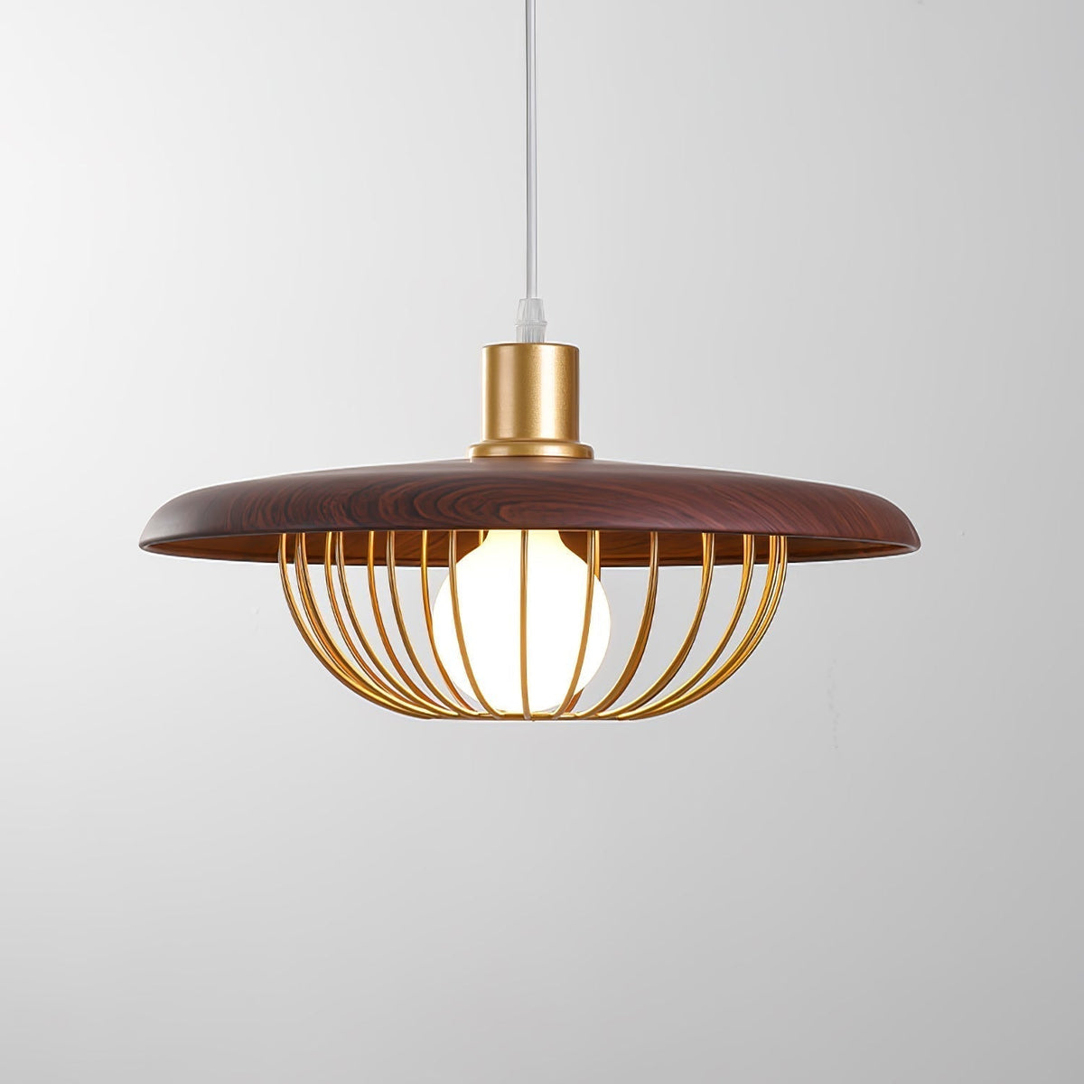 Suspension Allegro en bois et fer – vue 71