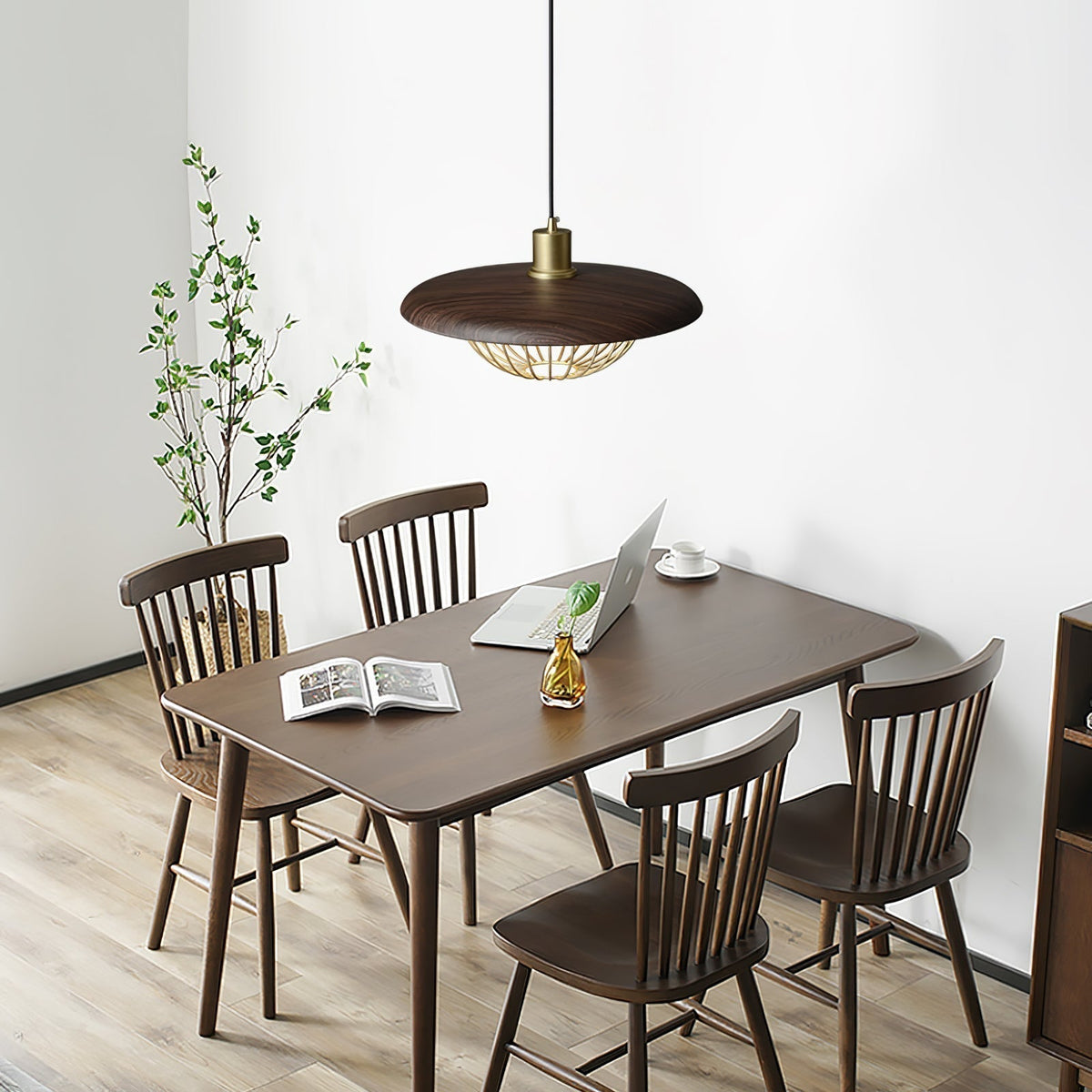 Suspension Allegro en bois et fer – vue 42