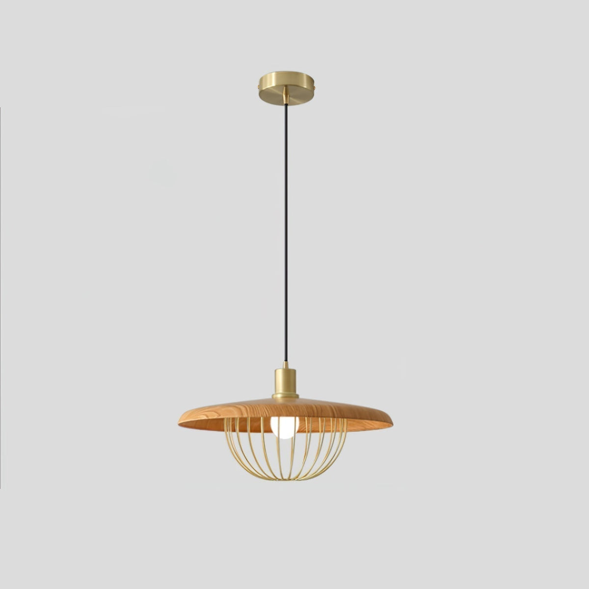 Suspension Allegro en bois et fer – vue 82