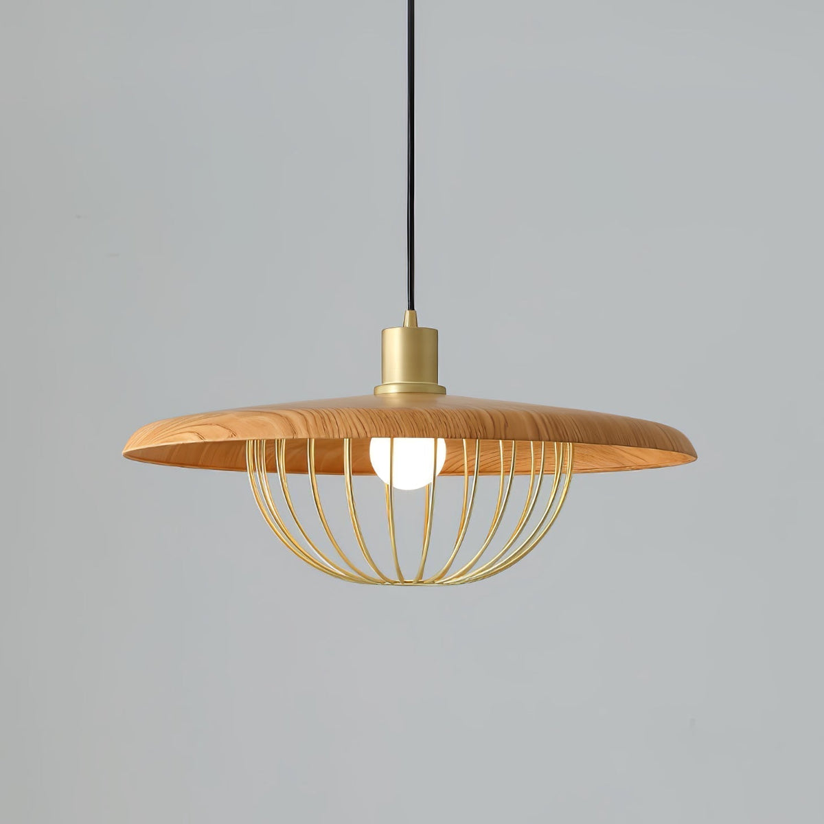 Suspension Allegro en bois et fer – vue 77